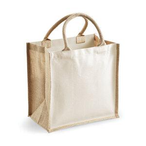 Westford Mill WM421 - Printers midi jute bag