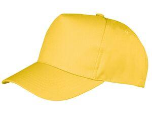 Result RC084 - Boston 5-Panel Printers Cap Yellow