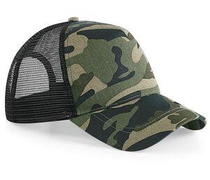 Beechfield BF694 - Camo snapback trucker Jungle Camo