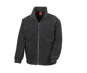 Result RS036 - Full Zip Active Fleece Jacket Black