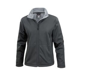 Result RS29F - Women's fitted fleece jacket Black