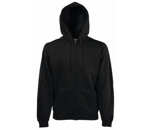 Fruit of the Loom SC374 - Hooded Sweat Jacket (62-062-0) Black