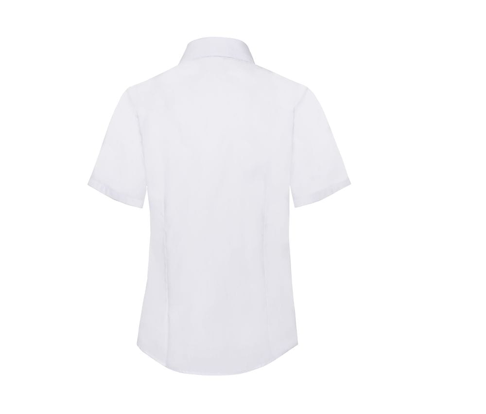 Fruit of the Loom SC416 - Lady-fit poplin short sleeve shirt