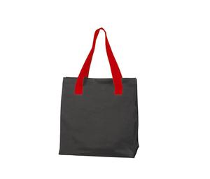 Black&Match BM900 - Shopping Bag Black/Red