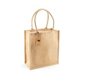 Westford mill WM409 - Jute Boutique Shopper Natural