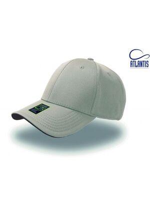 Atlantis AT064 - 6-panel cap in bamboo/polyester blend