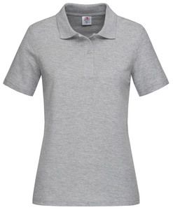 Stedman STE3100 - Polo SS for women Stedman Grey Heather