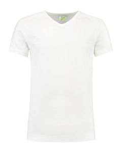 Lemon & Soda LEM1264 - T-shirt V-neck cot/elast SS for him White