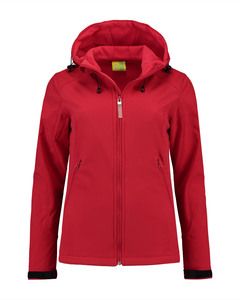 Lemon & Soda LEM3627 - Jacket Hooded Softshell for her Red