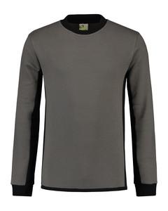 Lemon & Soda LEM4750 - Sweater Workwear Pearl Grey/BK