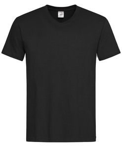 Stedman STE2300 - V-neck T-shirt SS for men Stedman Classic-T Black Opal