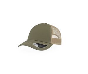 Atlantis AT180 - Cotton Canvas Rapper Cap Olive/ Khaki