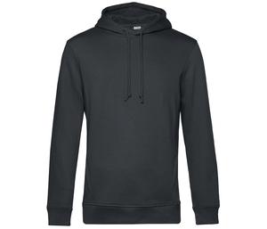 B&C BCU33B - Organic Hoodie Asphalt