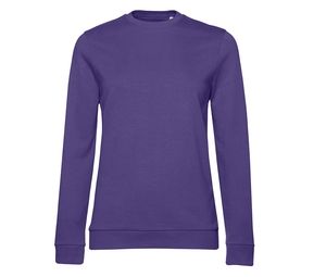 B&C BCW02W - Women's Round Neck Sweatshirt # woman Radiant Purple