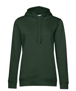 B&C BCW34B - Women's Organic Hoody Forest Green