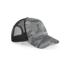 Beechfield BF694 - Camo snapback trucker Arctic Camo