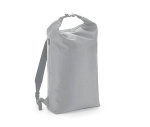 BAG BASE BG115 - Icon Roll-Top Backpack Light Grey