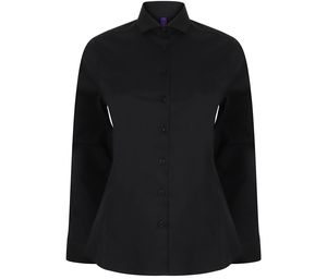 HENBURY HY533 - LADIES LONG SLEEVED STRETCH SHIRT