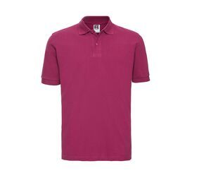 Russell JZ569 - Classic Cotton Polo Men Fuchsia