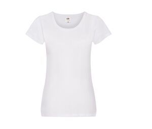 Fruit of the Loom SC1422 - Women's round neck T-shirt White