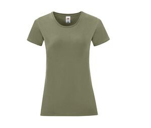 Fruit of the Loom SC151 - Iconic T Woman Classic Olive