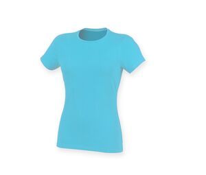 Skinnifit SK121 - The Feel Good T Women Surf Blue