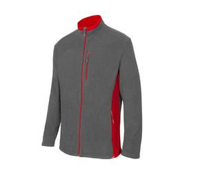 VELILLA V1504 - VESTE POLAIRE BICOLORE Grey/Red