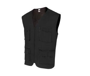 VELILLA V15901 - MULTI-POCKET VEST Black