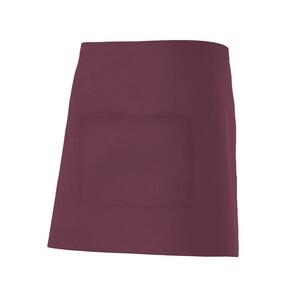 VELILLA V4201 - MID-LENGTH APRON Garnet