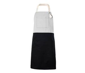 VELILLA V4210B - Two-tone apron Grey