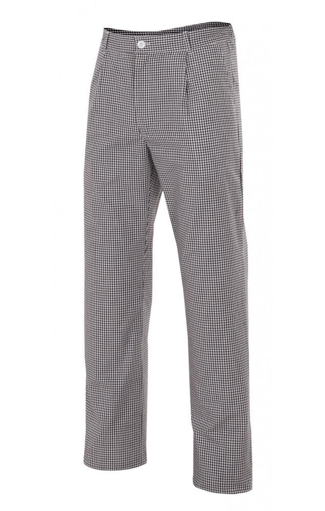 VELILLA VL351 - CHECKERED COOK'S PANTS