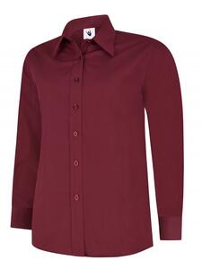 Uneek Clothing UC711C - Ladies Poplin Full Sleeve Shirt
