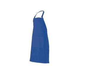 VELILLA V4203 - APRON WITH POCKET Cobalt Blue