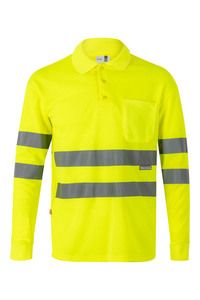 Velilla 174 - HV LS POLO Hi-Vis Yellow