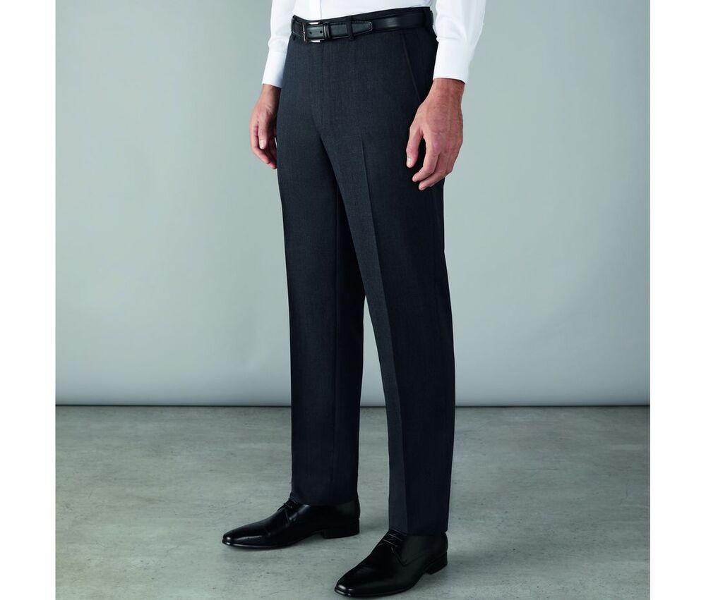 straight fit suit pants