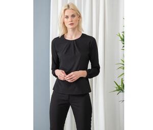 Henbury HY598 - Womens Long Sleeve Blouse