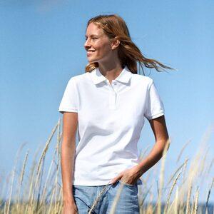 Neutral O22980 - Womens quilted polo shirt 