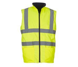 Yoko YK008F - High visibility reversible bodywarmer